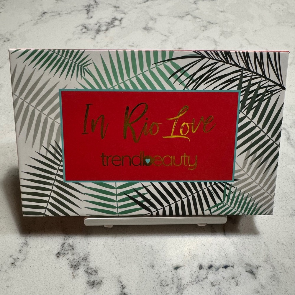 Trend Beauty In Rio Love Eyeshadow Palette 16 Shades Shimmer Matte Tropical